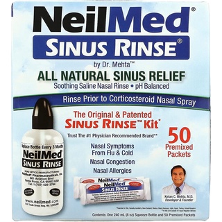 NeilMed Sinus Rinse ขวด+ผงน้ำเกลือ50ซอง