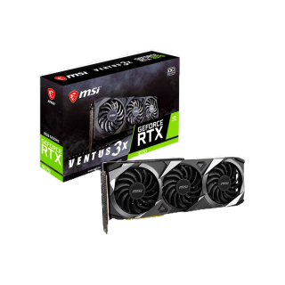 MSI GeForce RTX 3070 VENTUS 3X 8G OC LHR, 8GB, GDDR6, LHR, ประกัน 3 ปี ( VGA การ์ดจอ )