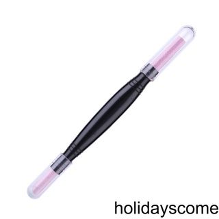 [HCLM] Nail Quartz Pen Double-headed Multi-purpose Repair Polishing Pen Grinding Bar Nail Art Supplies