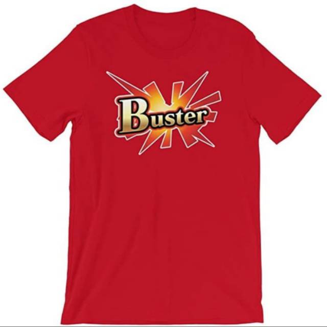 FGO BUSTER CARD FATE GRAND ORDER COMBED 30S TSHIRT