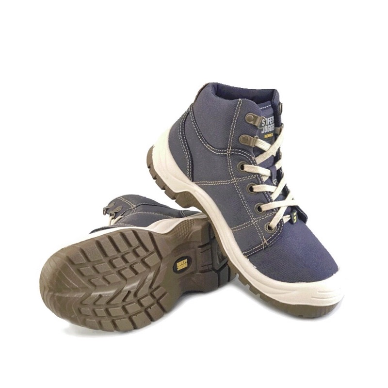[ลิขสิทธิ์แท้ รับประกัน3เดือน] รองเท้าเซฟตี้ หัวเหล็ก Safety jogger รุ่น Desert jeans