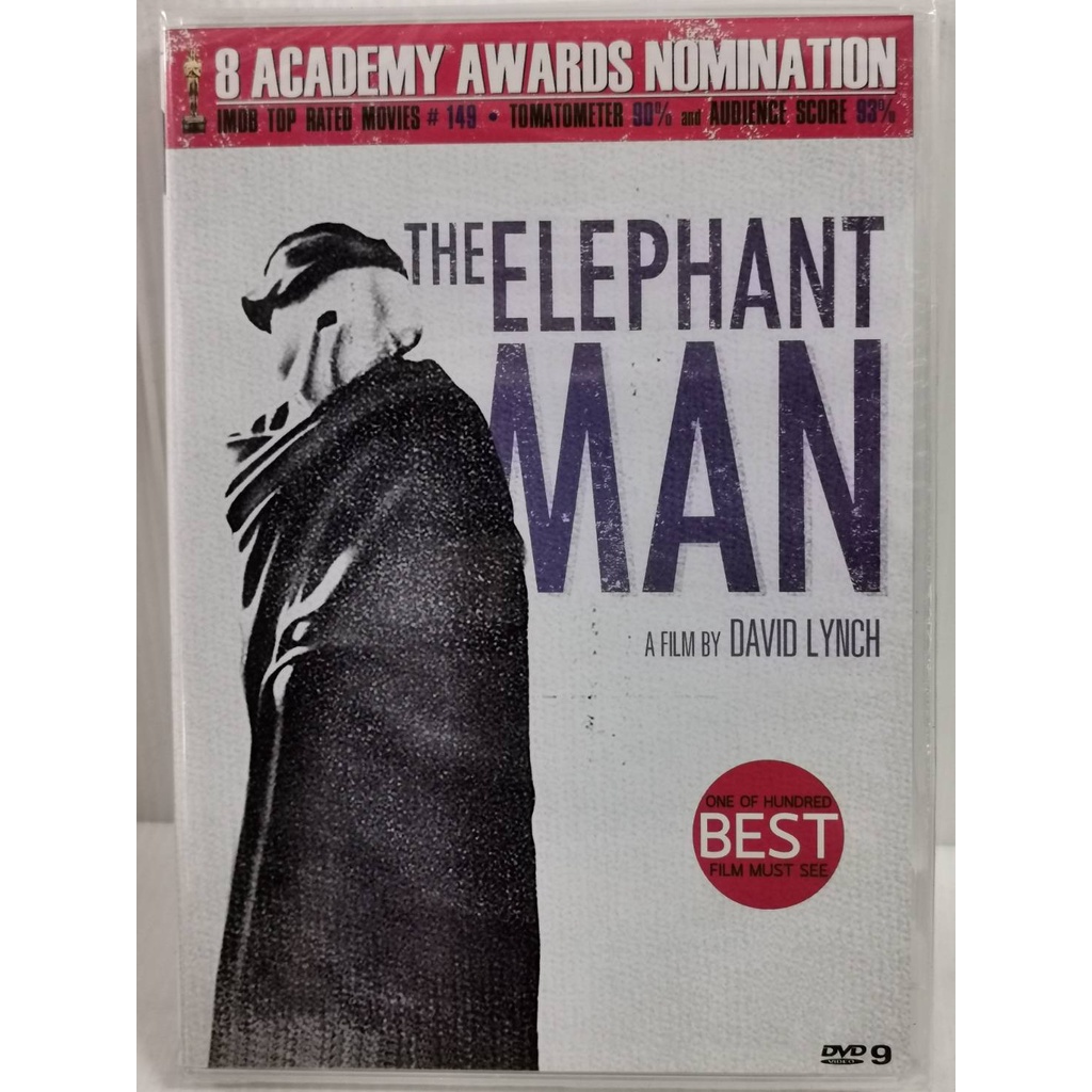 DVD : The Elephant Man (1980) มนุษย์ช้าง " Anthony Hopkins " A Film by David Lynch