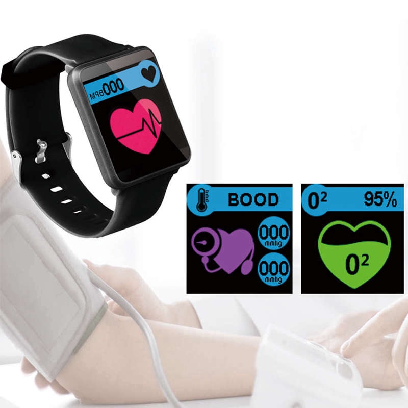 COD Ready F1 Smart Bracelet Heart Rate Blood Pressure Fitness Tracker ...