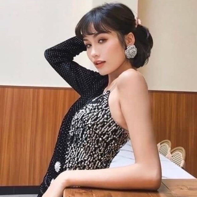 🍎NEW FASHION CELEB DRESS🍎BLACK🍎