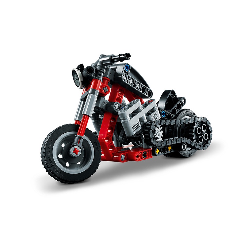 Lego 42132 Technic Motorcycle Model Building Kit; Give Kids a Treat with This Motorcycle Model; 2-in-1 Toy for Kids Ag