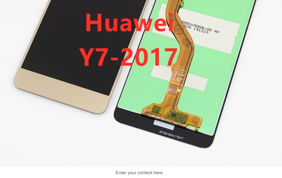 หน้าจอ Huawei Y7-2017 TRT-LX2 แถมฟิล์มกันแตก+ไขควงกับกาวติดหน้าจอ #2