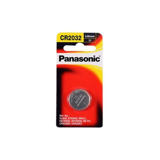 ถ่านกระดุม CR-2032 PANASONIC | PANASONIC | CR-2032 ถ่านไฟฉายและเครื่องชาร์จ งานไฟฟ้า วัสดุก่อสร้าง ถ่านกระดุม CR-2032 PA