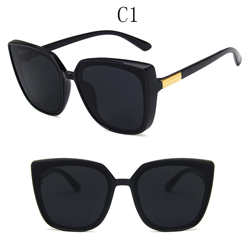 2021 New Fashion Square Sunglasses European and American Style Sunglasses, Personality Korean Version of The Net Red Glasses Cat Eye Sunglasses Trend #2