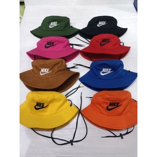 หมวกบัคเก็ต (Bucket hat) งานปัก แฟชั่น ใส่กันแดด มี 8 สี สายรัดปรับขนาดได้ มีสินพร้อมส่ง