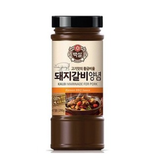 cj beksul galbi sauce for pork ซอสคัลบี้หมักซี่โครงหมุ (ซี่โครง) 290g 백설 돼지갈비양념