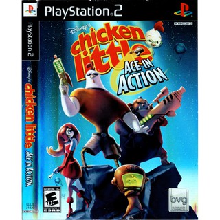 แผ่นเกมส์ Chicken Little Ace in Action PS2 Playstation2 คุณภาพสูง ราคาถูก