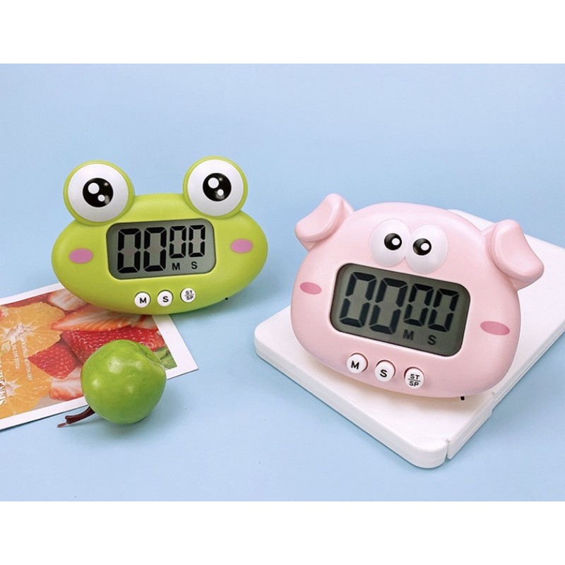 นาฬิกาจับเวลา นาฬิกาจับเวลา+แถมถ่านฟรี ตั้งเวลาได้นานถึง99.59นาที