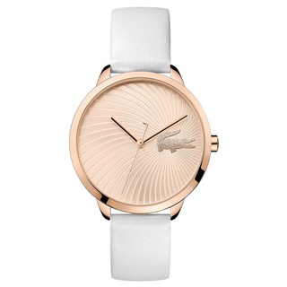 LACOSTE Lexi รุ่น LC2001068 นาฬิกาข้อมือผู้หญิง สายหนัง สีขาว หน้าปัด 38 มม.