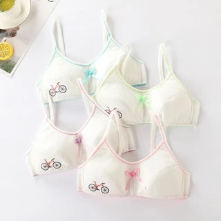 เสื้อชั้นในเด็กหญิงวัยรุ่น ผ้าฝ้าย พร้อมส่ง