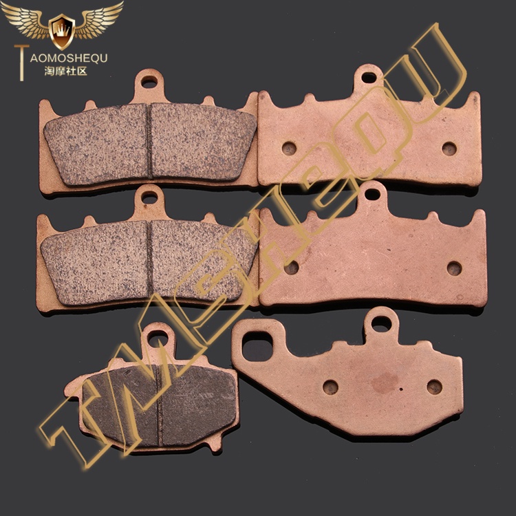 เหมาะสําหรับ Kawasaki ZX-6R 98-02 ZX-9R 96-01 โลหะด้านหน้าด้านหลังเบรค/แผ่น