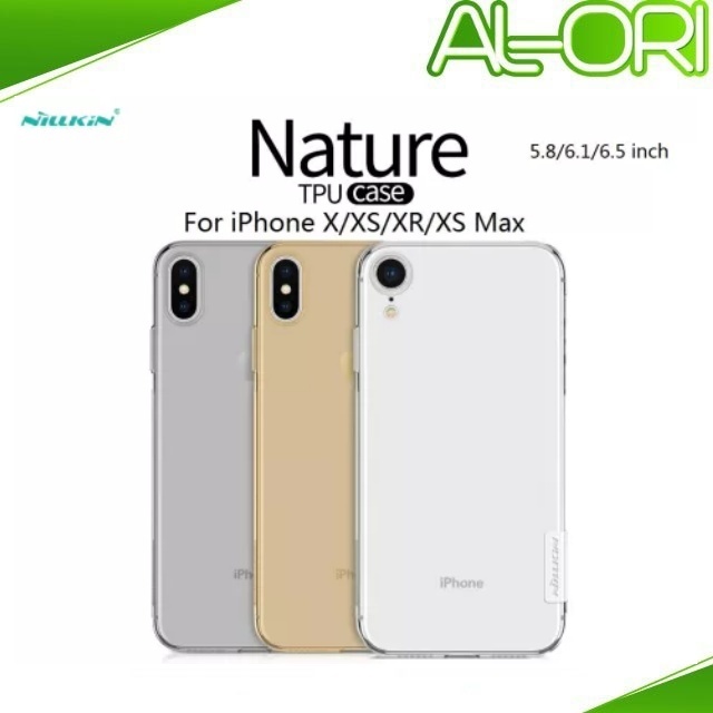 สําหรับ iP XS Max X/XS XR Nillkin Nature TPU เคสป้องกัน