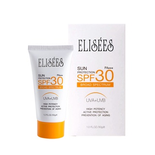 ELISEES SUN PROTECTION SPF30/PA+++ กันแดด SPF30 สีขาว