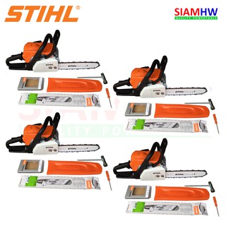 【4 เครื่อง 】STIHL เลื่อยยนต์ MS180 #12【ของแท้100%】【โปรดระวังสินค้าลอกเลียนแบบ】