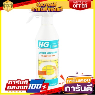 น้ำยาทำความสะอาดร่องกระเบื้อง สเปรย์ทำความสะอาดร่องยาแนว HG 500 มล.  SPRAY CLEANING GRUOT HG 500ml