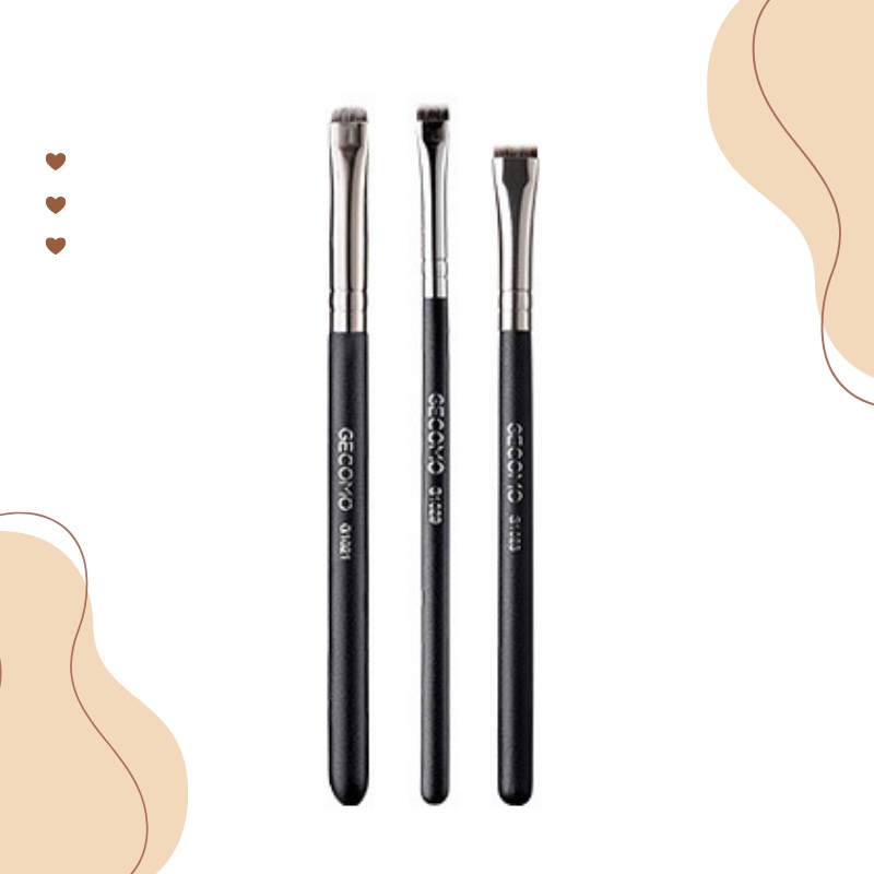 (พร้อมส่ง) แปรงหัวแบนเรียวเล็กสำหรับกรีดอายไลเนอร์ (BR49)