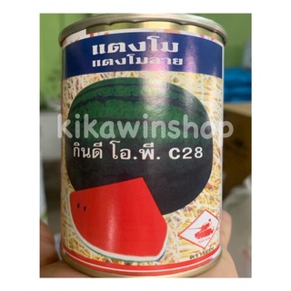 เมล็ดพันธุ์ แตงโม กินดี OP C-28 60 150 กรัม