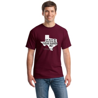 ขายดี!ขายดี เสื้อยืดลําลอง แขนสั้น พิมพ์ลาย God Made Me Jesus Saed Me Texas Raised Me Natie Texan สําหรับผู้ชาย PDliik13