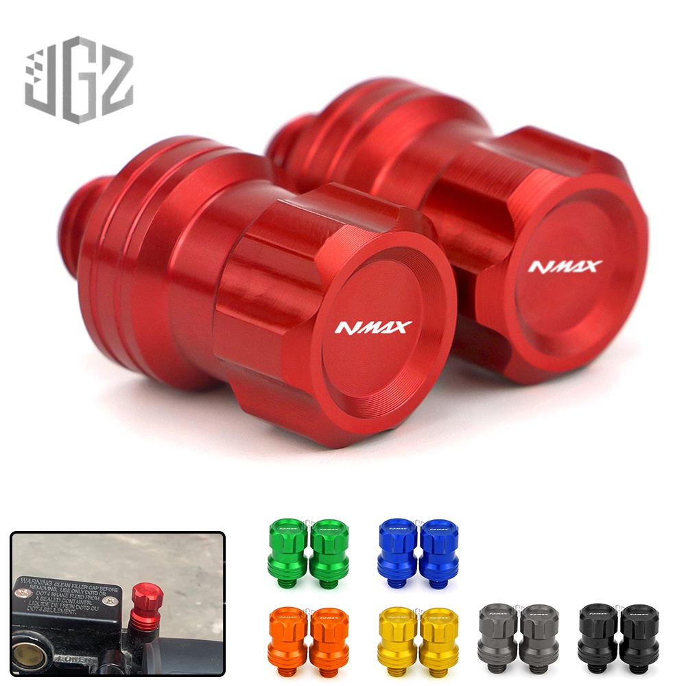 Nmax ฝาครอบสกรูกระจก CNC อุปกรณ์เสริม สําหรับรถจักรยานยนต์ Yamaha N-max 125 155 2015 2016 2017 2018 2019 2020 2021+