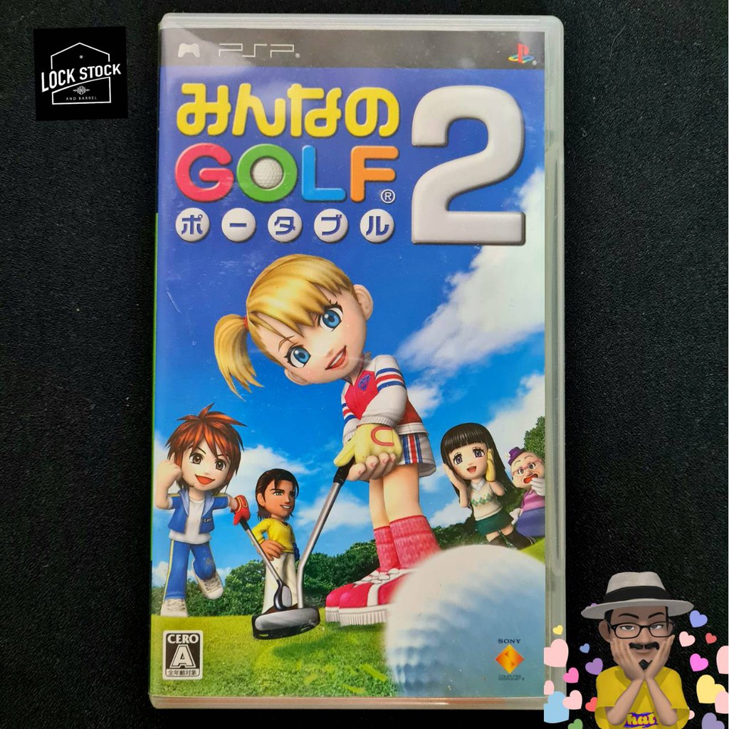 Everybody's Golf 2 แผ่นเกมส์แท้ PSP มือสอง