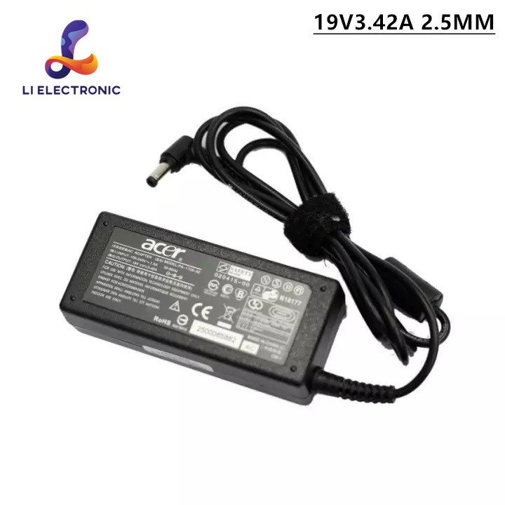Adapter ACER 19V3.42A 5.5 x 2.5mm (Black)