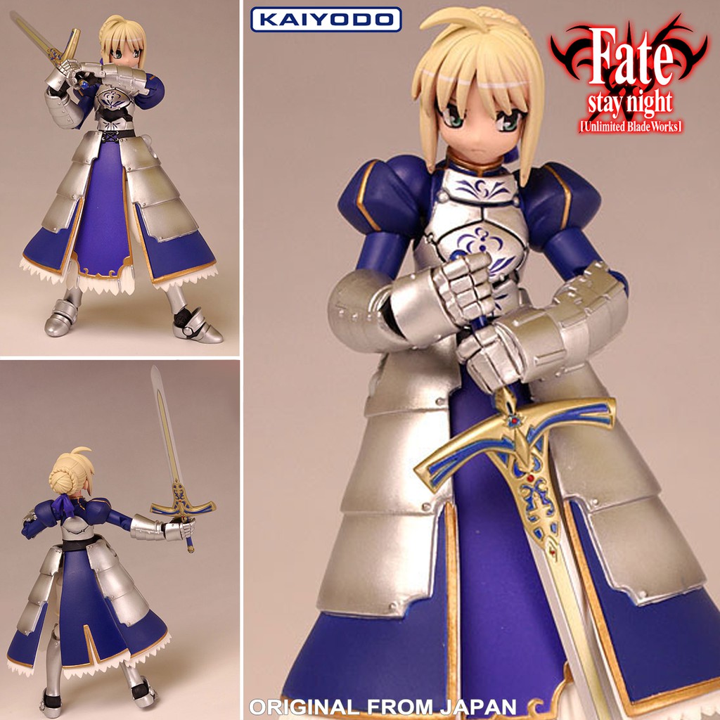 Model Figma งานแท้ Kaiyodo Fate Stay Night Grand Order เฟท สเตย์ไนต์ แกรนด์ออเดอร์ Saber Alter Lily 