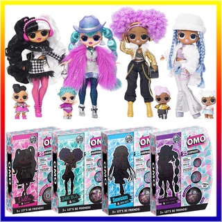 ◑[Ready] OMG LOL surprise baby new winter big sister country version of fashionable male girl play toys gift/*#[Ready] O