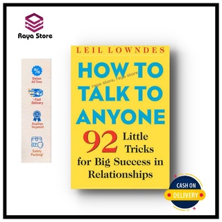 How To Talk To Anyone: 92 Little Tricks for Big Success in Relationships โดย Leil Lowndes - เวอร์ชั่นภาษาอังกฤษ