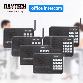 Daytech intercom wireless House Intercom Room to Room Intercom 10 Channels Free Call Free Network for Business Office