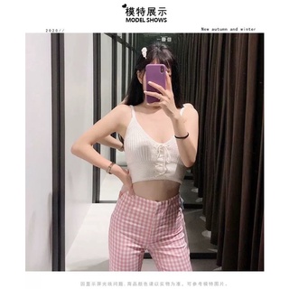 Crop tops เสื้อถักนิตติ้ง 2021