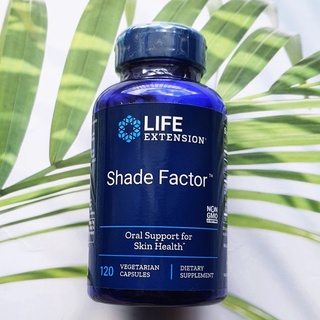 ผลิตภัณฑ์เสริมอาหารสำหรับผิว Shade Factor 120 Vegetarian Capsules (Life Extension®)