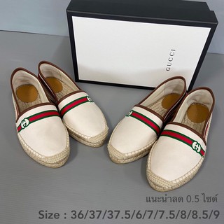 ถูกที่สุด ของแท้ 100% Gucci espadrilles