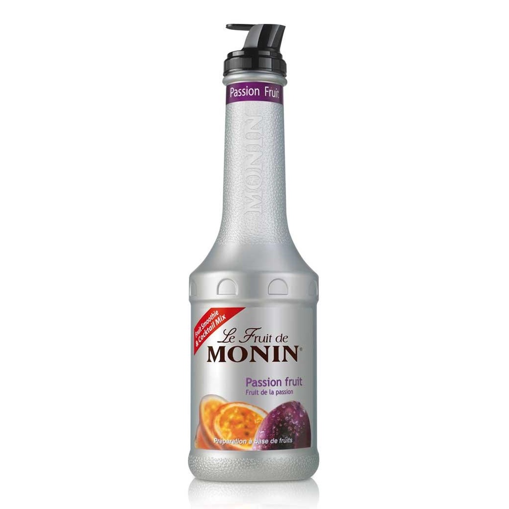 โมนิน เพียวเร่ Passion Fruit (Monin Puree Passion Fruit) 1 L.