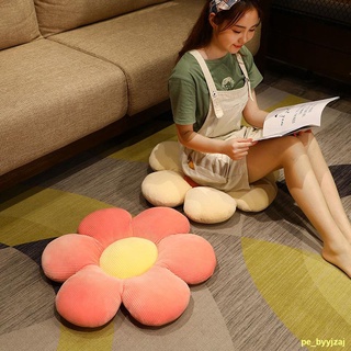 พร้อมส่ง # 🎉Tatami Bay เบาะรองนั่งดอกไม้ Futon Soft Butt Cushion Butt Cushion สำนักงานเบาะรองนั่งเก้าอี้ทำงานเบาะ Breat