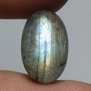 พลอย ลาบราโดไรท์ ธรรมชาติ แท้ หินพ่อมด ( Natural Labradorite ) หนัก 5.61 กะรัต