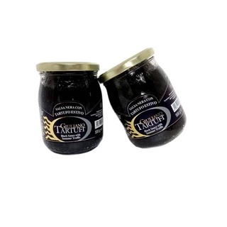 Giuliano 5% Black Truffle Sauce 500 g / ซอสสำหรับพาสต้าผสมเห็ดทรัฟเฟิลดำ (ตรา จียูเลียโน่ ทาร์ทูฟี่) ขนาด 500 กรัม