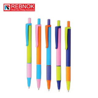 REBNOK ปากกาลูกลื่น EVA (BALLPEN 0.5MM EVA) 1 กล่อง