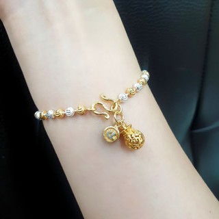งานข้อมือ2กษัตริย์​ ห้อยนะโทถุงทอง
