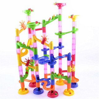 ของเล่นตัวต่อ Marble Run Race สำหรับเด็ก