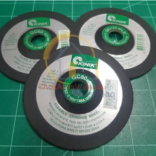 KINIK ใบเจียรกระจก เจียรกระเบื้อง 4" GC 60 80 120 ใบหินเจียร เจียร์ เจีย กระจก กระเบื้อง คลินิก