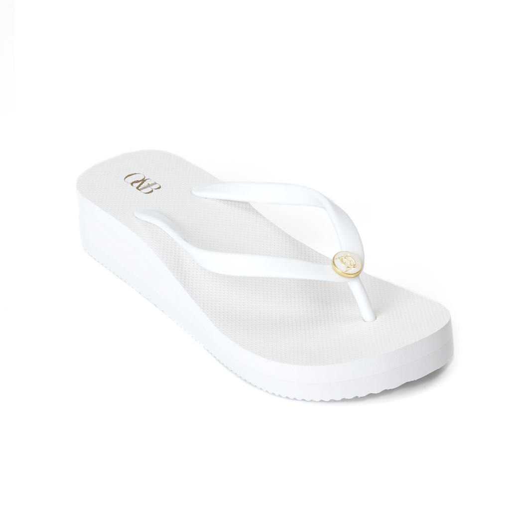 O&B รองเท้าแตะ รุ่น HIGH MALIBU IN SEXY WHITE-11227CR08468F_C2WTXX