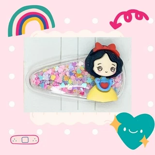 กิ๊บติดผมเด็กหญิง กิ๊บ 3D ลายเจ้าหญิง กิ๊บตกแต่งเด็กผู้หญิง กิ๊บเปาะแป๊ะ ร้านไทย พร้อมส่ง