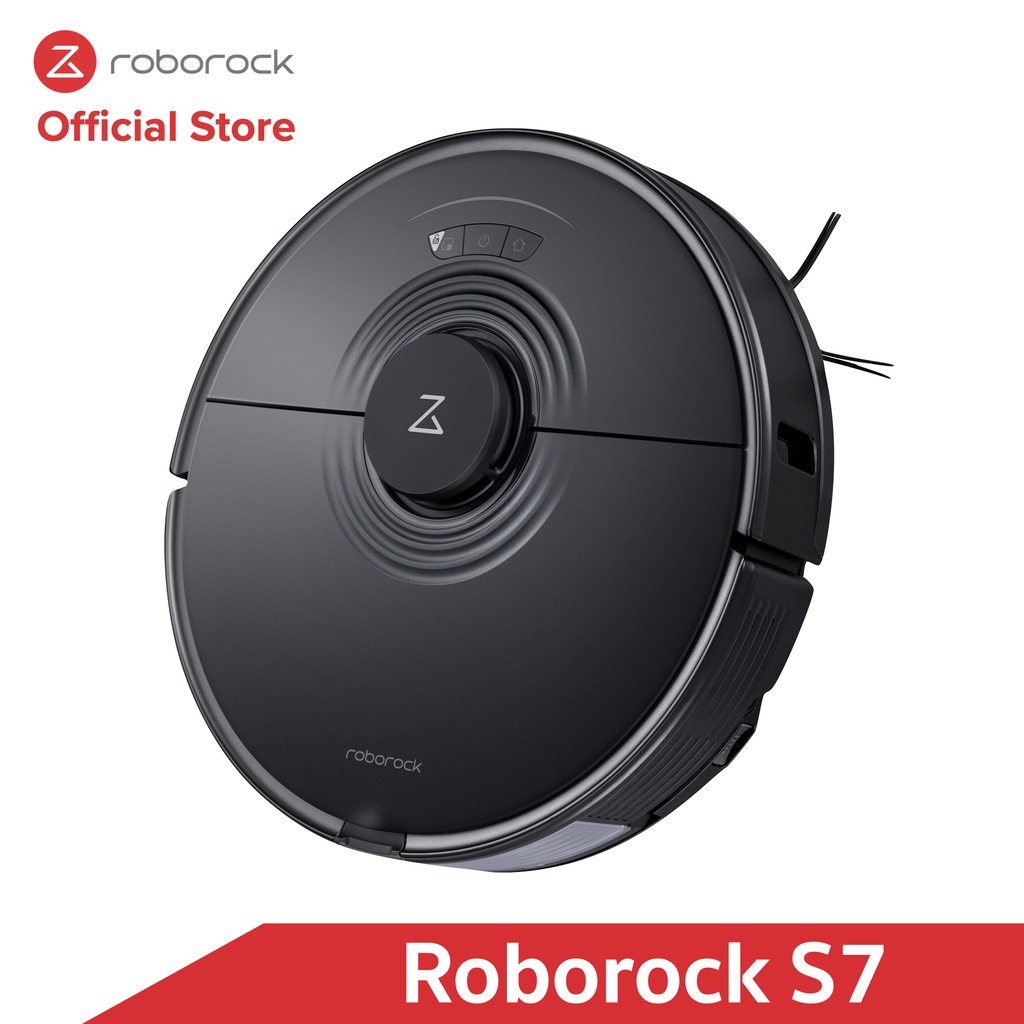 spot goods▥[รุ่นใหม่ล่าสุดปี 2021] Roborock S7 หุ่นยนต์ดูดฝุ่น ถูพื้น อัจฉริยะ - Robotic Vacuum and Mop Cleaner (Global