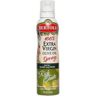 Bertolli Virgin Oil Spray 145ml  เบอร์ทอลลีสเปรย์น้ำมันบริสุทธิ์ 145 มล