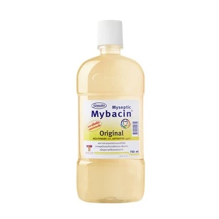 น้ำยาบ้วนปาก สูตรออริจินัล ลดอาการเหงือกอักเสบ ขนาด 750มล. MyBacin