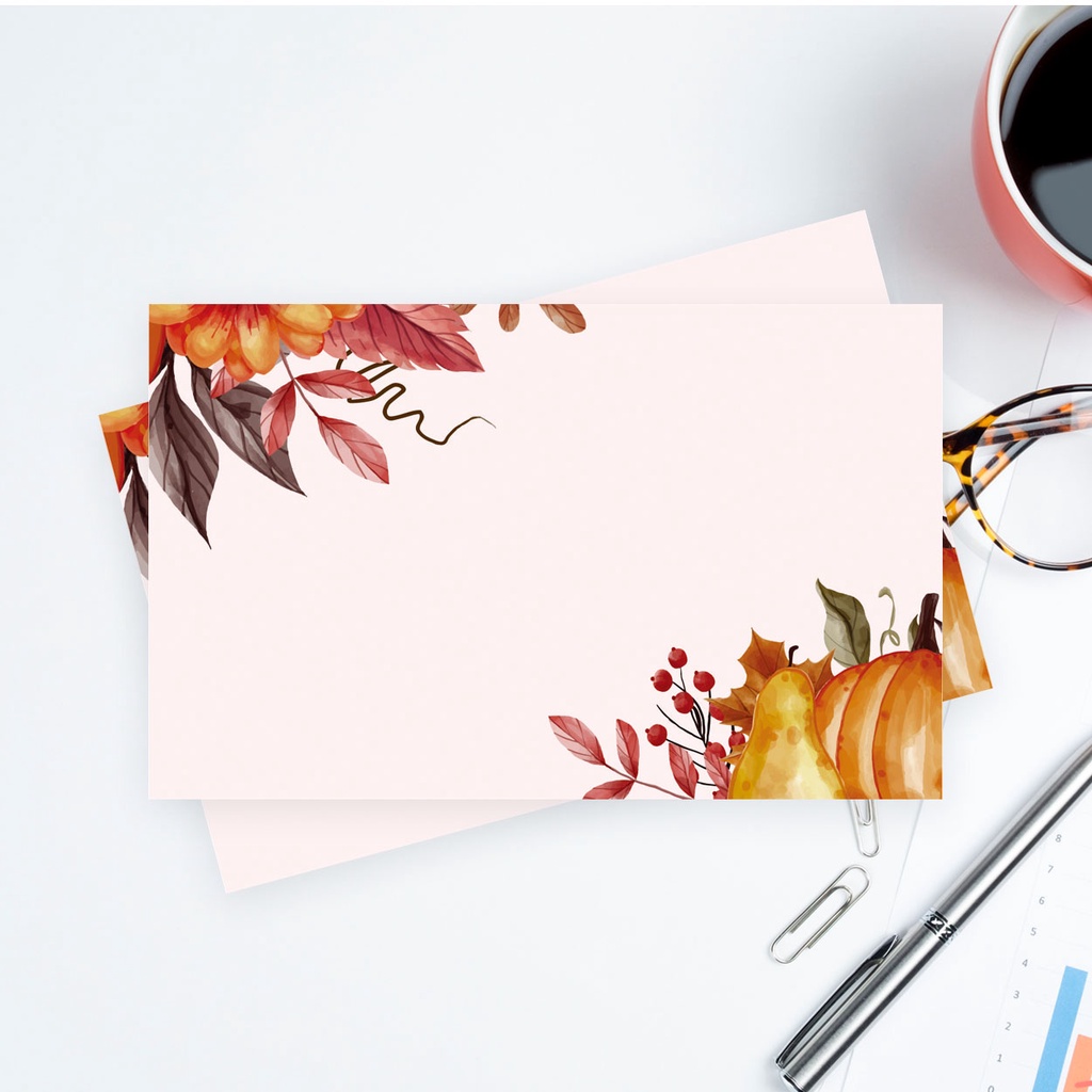 การ์ดอวยพร 10 ชิ้น G797